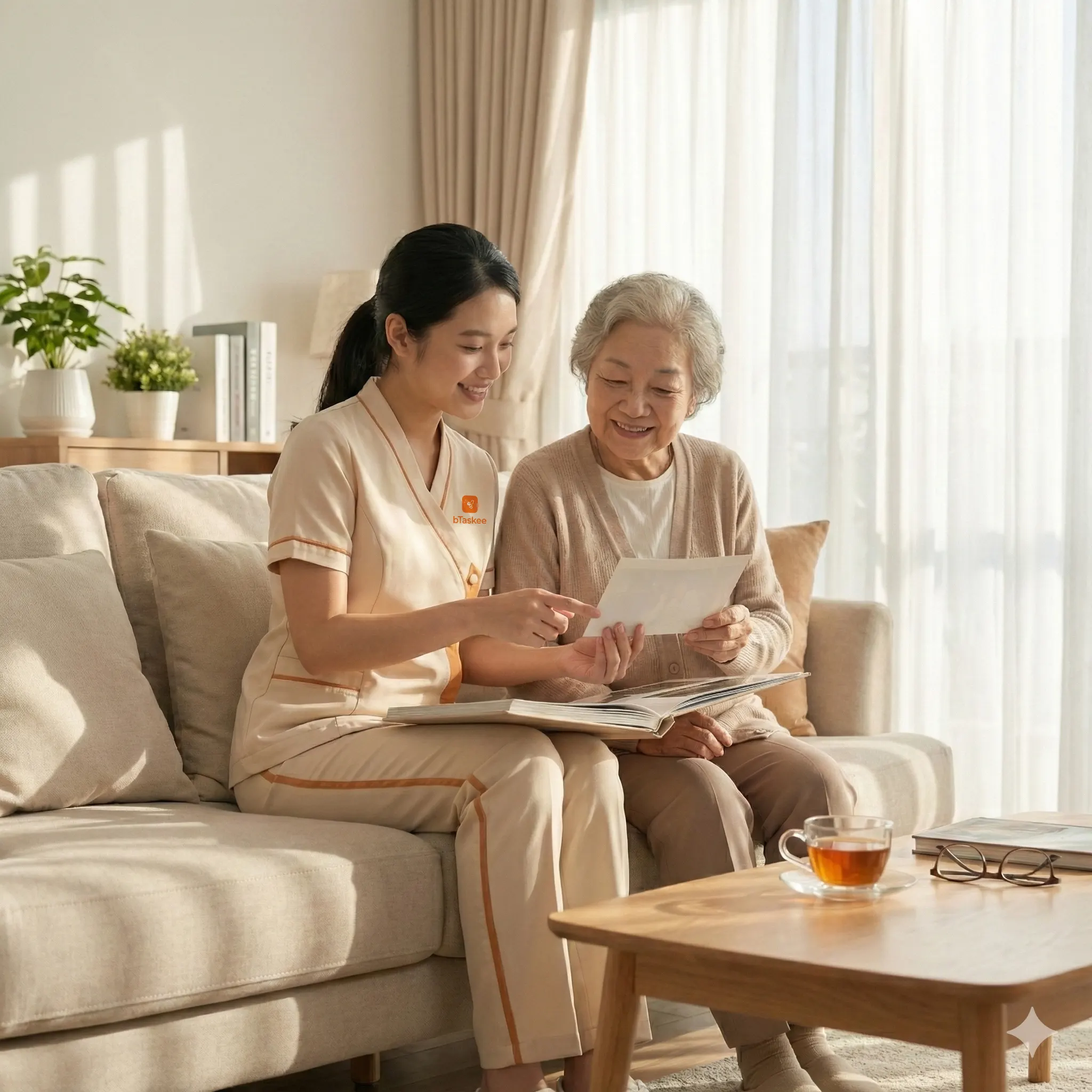 Chăm Sóc Viên bCare đồng hành cùng người cao tuổi